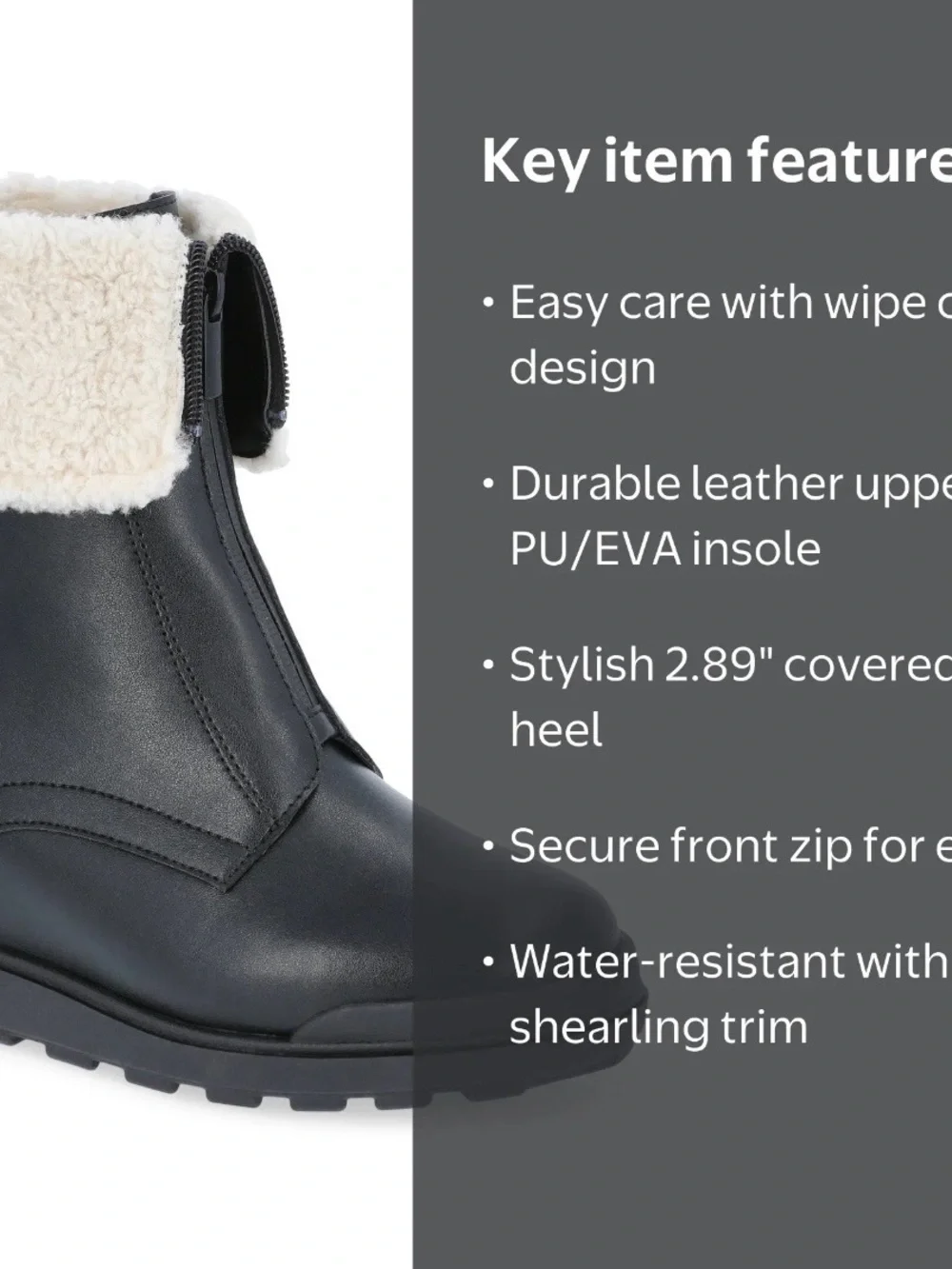 BRAND NEW OZARK TRAIL Snow Boots Wedge Heel Size 6